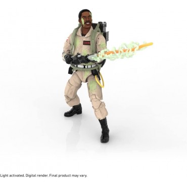 Figura Zeddemore Cazafantasmas Ghostbusters Brilla en la Oscuridad Plasma Series Articulada 15 cms