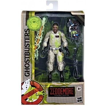 Figura Zeddemore Cazafantasmas Ghostbusters Brilla en la Oscuridad Plasma Series Articulada 15 cms