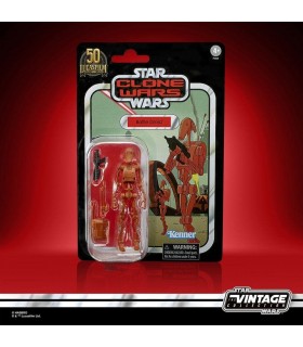 Figura Battle Droid Star Wars: Clone Wars Articulada 10 cms