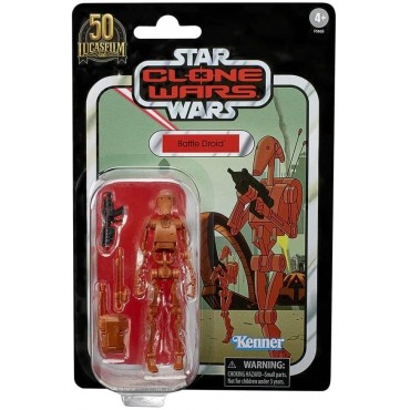 Figura Battle Droid Star Wars: Clone Wars Articulada 10 cms