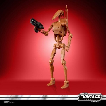 Figura Battle Droid Star Wars: Clone Wars Articulada 10 cms
