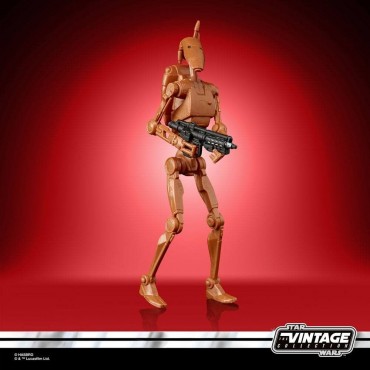 Figura Battle Droid Star Wars: Clone Wars Articulada 10 cms