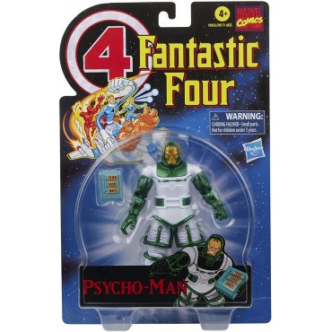 Figura Psycho-Man Los 4 Fantásticos Fantastic 4 Marvel Articulada 16 cms