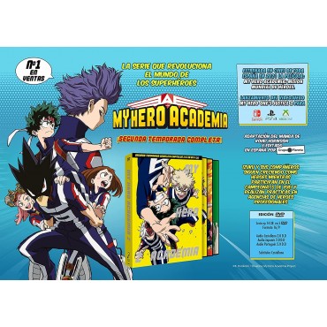 My Hero Academia T2 Ep. 14-38 - DVD [DVD]