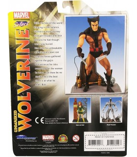 Figura Lobezno Desenmascarado Unmasked Wolverine X-Men Marvel Articulada 18 cms