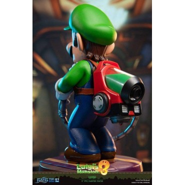 Figura Luigi de Luigi's Mansion Super Mario Bros Estatua 20 cms