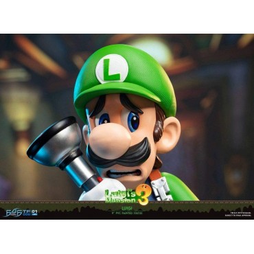 Figura Luigi de Luigi's Mansion Super Mario Bros Estatua 20 cms