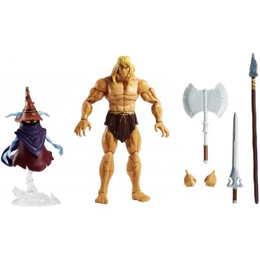 Figura Savage He-Man Masters del Universo Revelation Masterverse Articulada 17 cms 