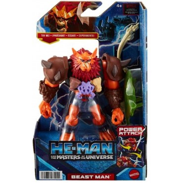 Figura Beast Man Deluxe He-Man and the Masters of the Universe Power Attack 14 cms