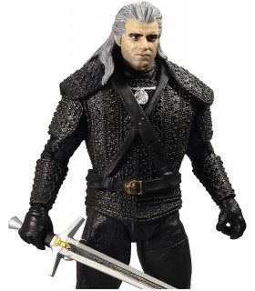 Figura Geralt de Rivia The Witcher Articulada 18 cms