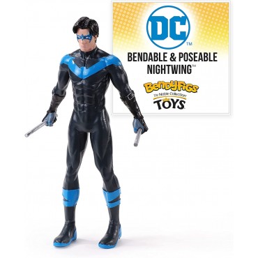 Figura Nightwing DC Bendyfigs Flexible 18 cms