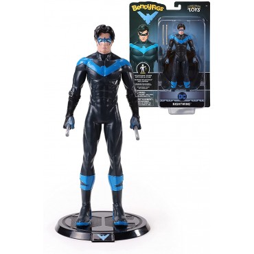 Figura Nightwing DC Bendyfigs Flexible 18 cms