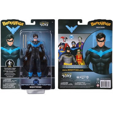 Figura Nightwing DC Bendyfigs Flexible 18 cms