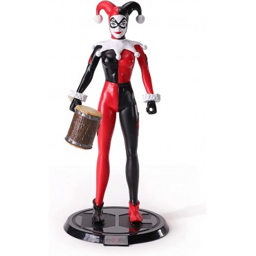 Figura Harley Quinn DC Bendyfigs Flexible 18 cms