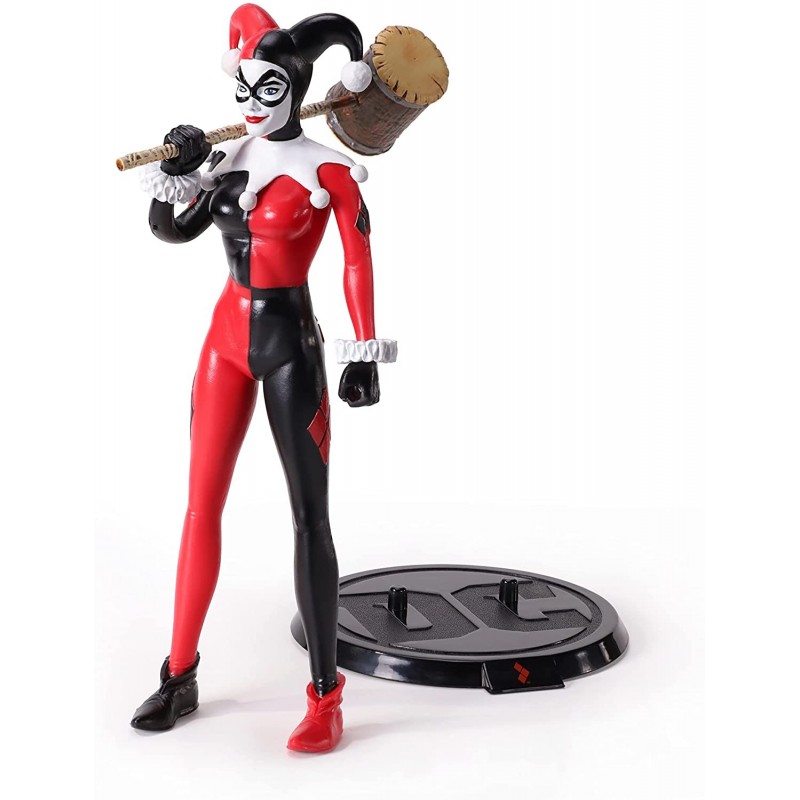 Figura Harley Quinn DC Bendyfigs Flexible 18 cms