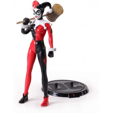 Figura Harley Quinn DC Bendyfigs Flexible 18 cms