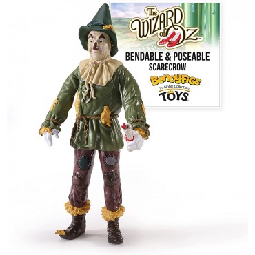Figura Espantapájaros El Mago de Oz Scarecrow The Wizard of Oz Bendyfigs Flexible 19 cms