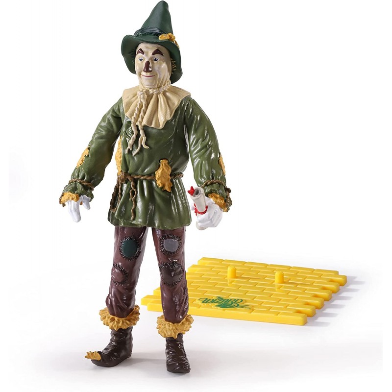 Figura Espantapájaros El Mago de Oz Scarecrow The Wizard of Oz Bendyfigs Flexible 19 cms