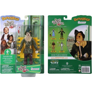 Figura Espantapájaros El Mago de Oz Scarecrow The Wizard of Oz Bendyfigs Flexible 19 cms
