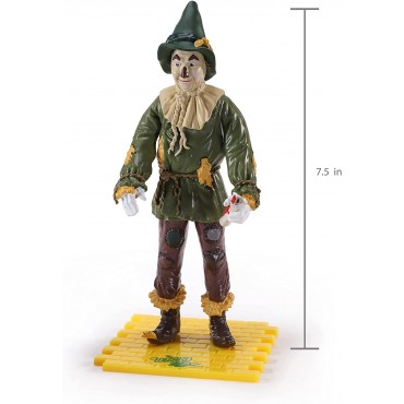 Figura Espantapájaros El Mago de Oz Scarecrow The Wizard of Oz Bendyfigs Flexible 19 cms