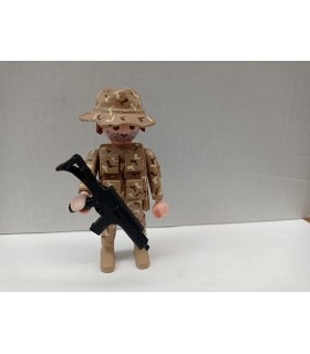 Muñeco Soldado Bosco Hombre Articulado 7,5 cms
