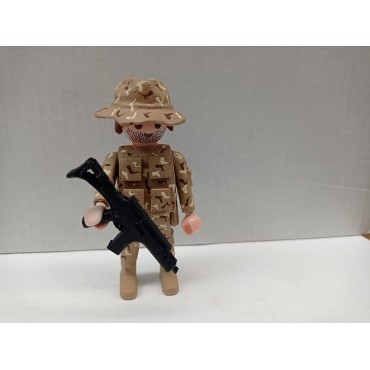 Muñeco Soldado Bosco Hombre Articulado 7,5 cms