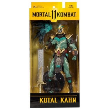 Figura Kotal Kahn Mortal Kombat Articulada 18 cms
