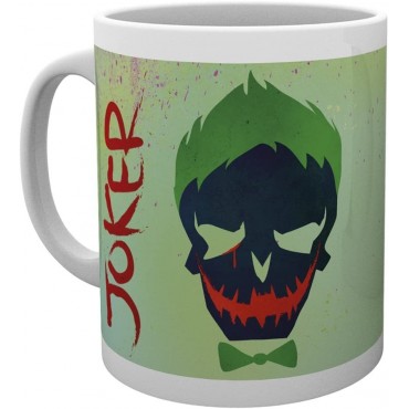Taza Joker Skull Suicide Squad Escuadrón Suicida Cerámica 320 mls