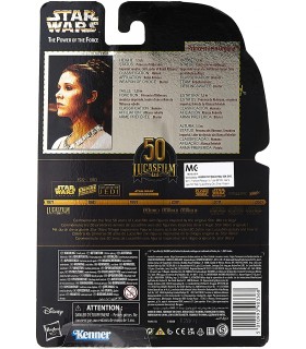Figura Princesa Leia Organa Yavin 4 The Power of the Force Star Wars Articulada 14 cms