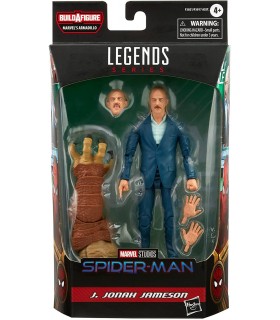 Figura J. Jonah Jameson Spiderman Marvel Articulada 15 cms