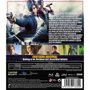 Resident Evil: Oscuridad infinita (Temporada 1) [Blu-ray]