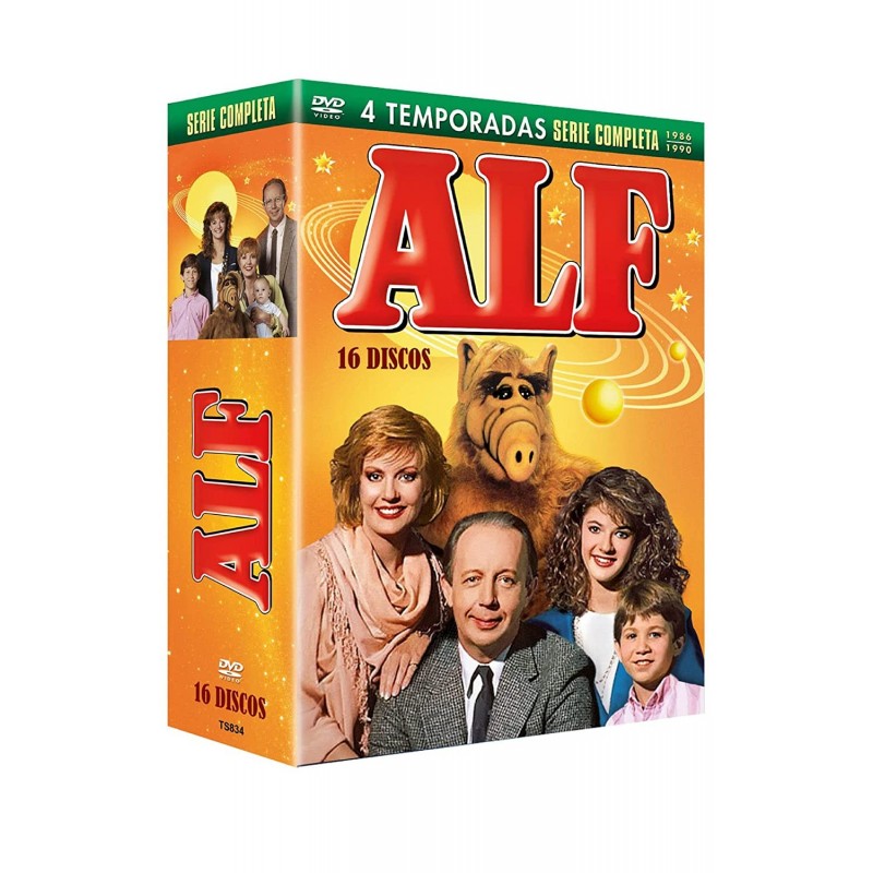ALF Serie Completa Temporadas 1-4 (16 DVDs ) Edición Sencilla [DVD]