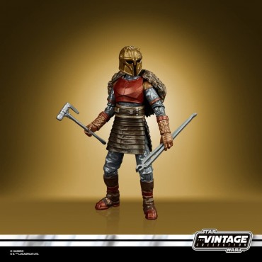 Figura Incinerator Trooper The Mandalorian Star Wars Vintage Carbonized Collection Articulada 9,5 cm