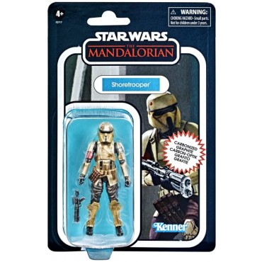 Figura Shoretrooper The Mandalorian Star Wars Vintage Carbonized Collection Articulada 9,5 cms