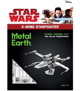 Maqueta Caza X-Wing Star Wars de Metal 3D