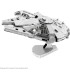 Maqueta Halcón Milenario Star Wars de Metal 3D
