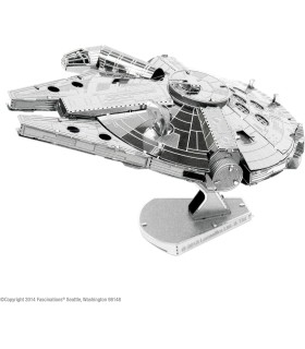 Maqueta Halcón Milenario Star Wars de Metal 3D