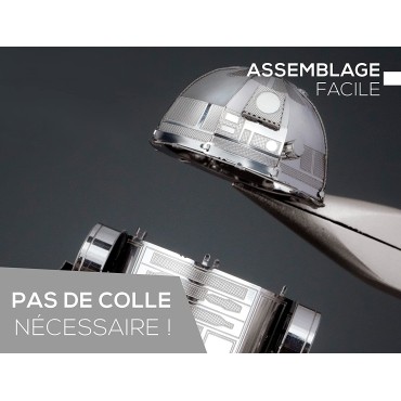 Maqueta R2-D2 Star Wars de Metal 3D