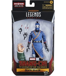 Figura Death Dealer La Leyenda de los Diez Anillos Marvel Legends Accesorio Build-A-Figure Mr Hyde Articulada 15 cms