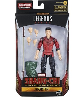Figura Shan-Chi La Leyenda de los Diez Anillos Marvel Legends Accesorio Build-A-Figure Mr Hyde Articulada 15 cms