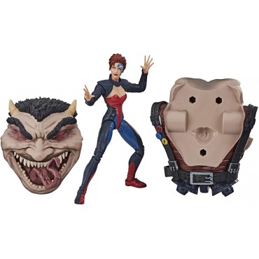 Figura Jean Grey X-Men Marvel Legends Series Accesorio Build-A-Figure Sugar Man Articulada 15 cms