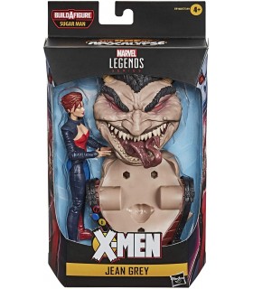 Figura Jean Grey X-Men Marvel Legends Series Accesorio Build-A-Figure Sugar Man Articulada 15 cms