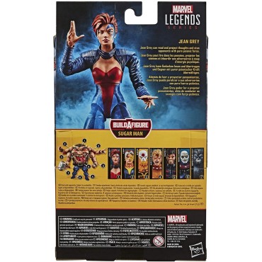 Figura Jean Grey X-Men Marvel Legends Series Accesorio Build-A-Figure Sugar Man Articulada 15 cms
