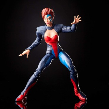 Figura Jean Grey X-Men Marvel Legends Series Accesorio Build-A-Figure Sugar Man Articulada 15 cms
