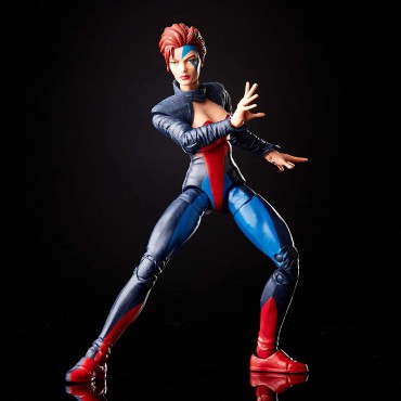 Figura Jean Grey X-Men Marvel Legends Series Accesorio Build-A-Figure Sugar Man Articulada 15 cms