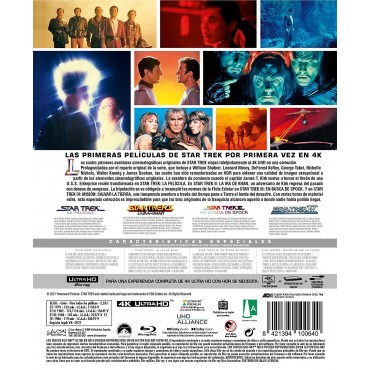 Star Trek The Original 4-Movie Collection (4 UHD + 4 BD) - BD [Blu-ray]