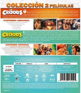 The Croods I + The Croods II [BLU_RAY]
