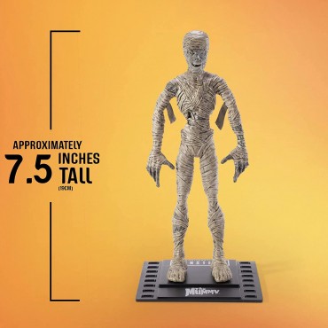 Figura The Mummy La Momia Universal Monsters Bendyfigs Flexible 19 cms