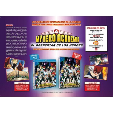 My Hero Academia The Movie. El Despertar de los Héroes [DVD]
