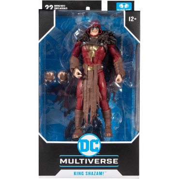 Figura King Shazam! DC Multiverse Articulada 18 cms